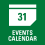 Events calendar icon Events calendar icon