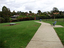 Off-leash area, Greenway Park, Cherrybrook