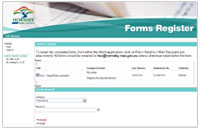 Forms Register