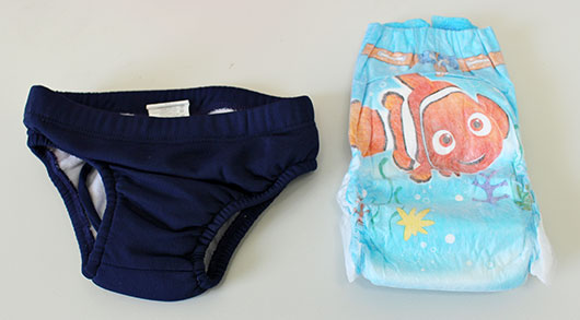 Waterproof aqua nappies