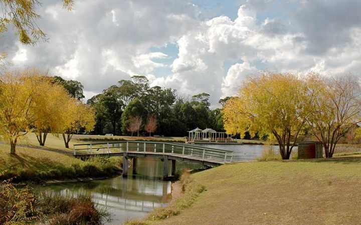 Fagan Park Lake and Bridge