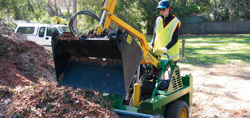 Chipping for mulch