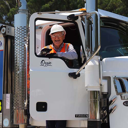 Mayro Philip Ruddock on NorthConnex truck