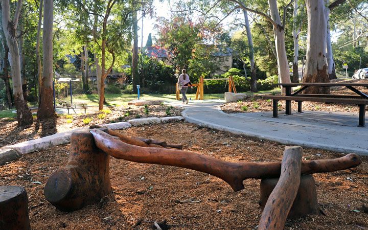 Davidson Park playground equipment