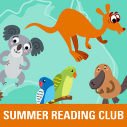 Summer reading club aussie animals