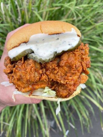 The American BBQ Kitchen - chicken sandwich