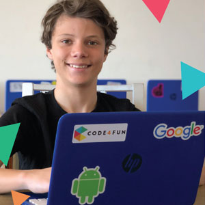 boy on computer
