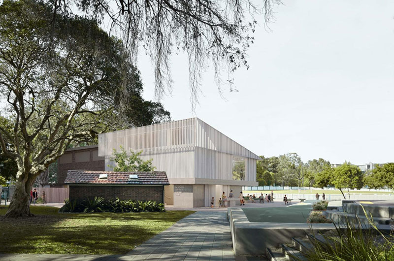 Waitara Grandstand artist impression