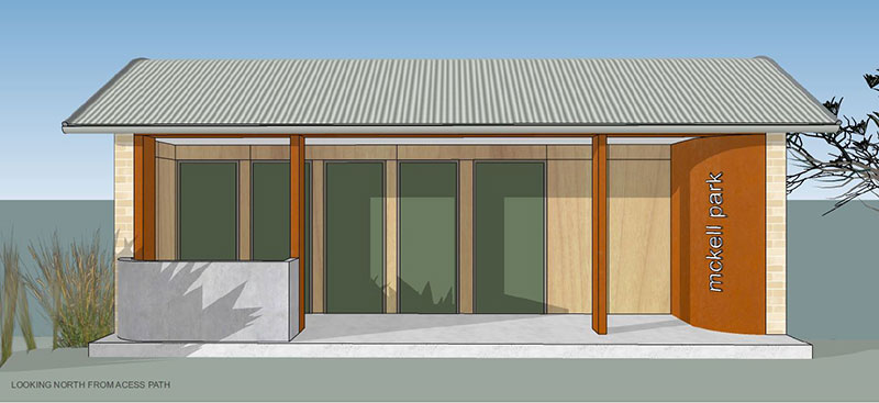 artists impression of amenities block