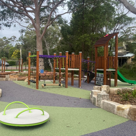 Norman Avenue Park square