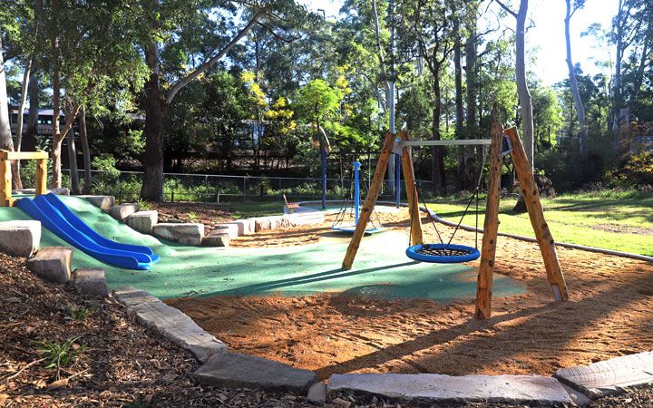 Davidson Park playground equipment