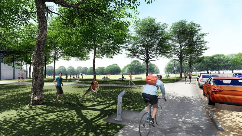 Westleigh Park walking track 1 – concept