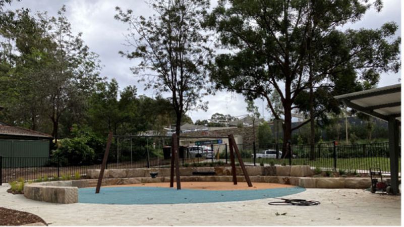 <strong>Playground swings</strong>