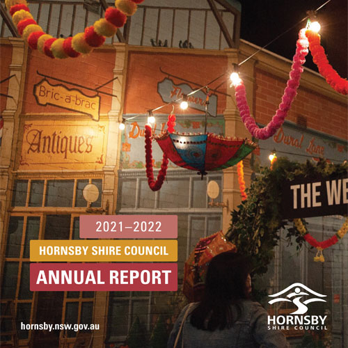 Hornsby Shire Council Annual Report cover