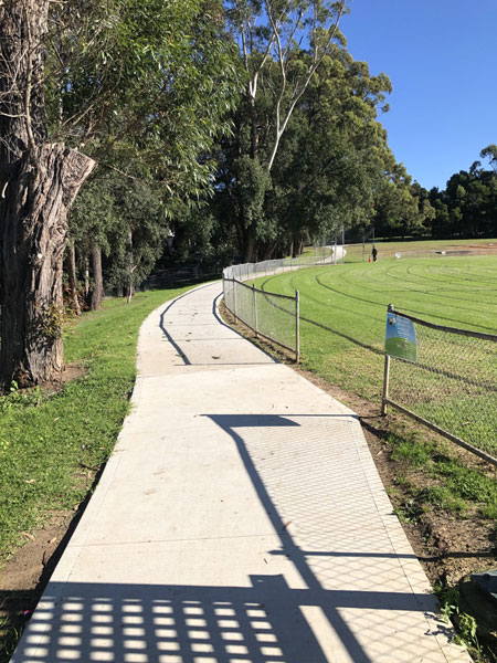 Pennant Hills Park path