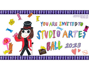 you are invites to Studio Artes Ball 2023