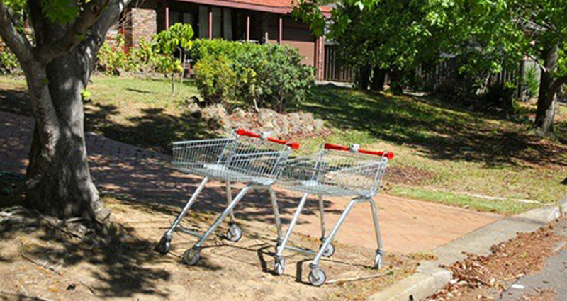 abandone trolleys