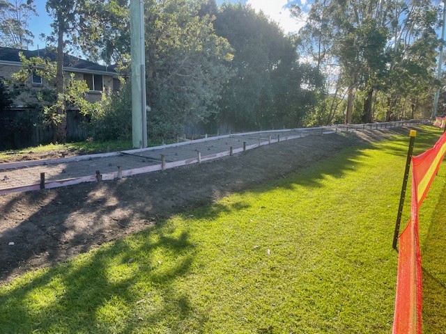 park ground works