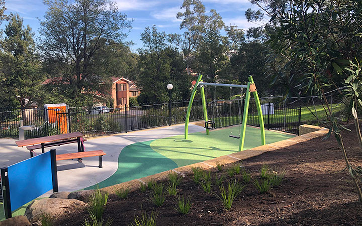 playground with equipment