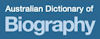 Image of the logo for the Australian Dictionary of Biography