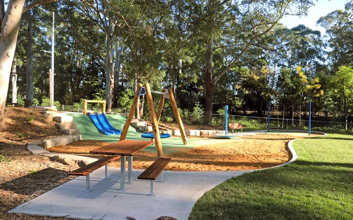 Davidson Park playground equipment