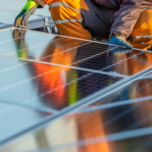 installing solar panels
