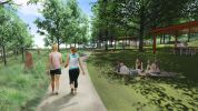 Westleigh Park walking track 2 – concept