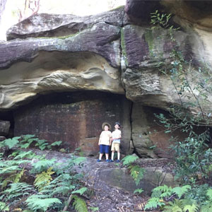 Kids rock! bushwalk_photo Steve Pym