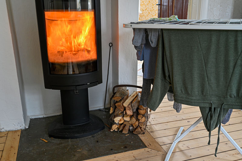 wood fire heater