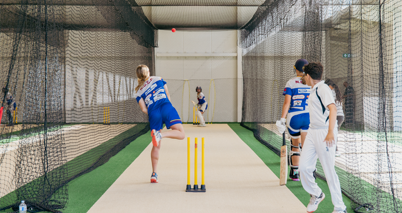 Mark Taylor indoor cricket centre