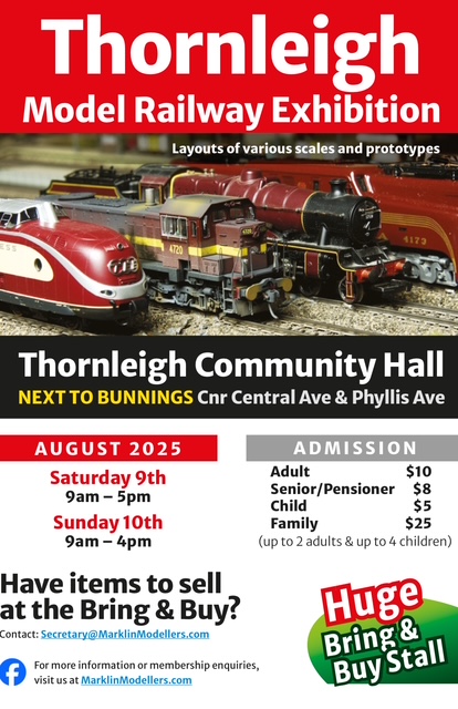 model trains