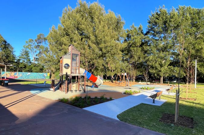 Mills Park play space