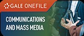 Image of the logo for Gale OneFile Communications and Mass Media