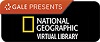 Image of the logo for National Geographic Virtual Library