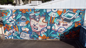 Ox King mural