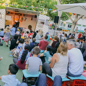 Food truck Fridays outdoor caravan