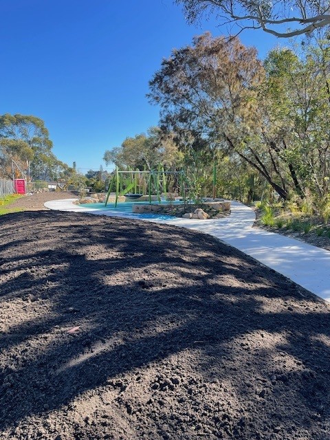 park ground works