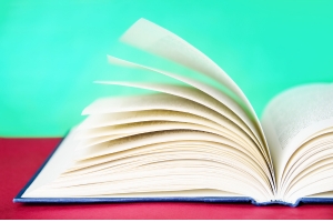 book on table