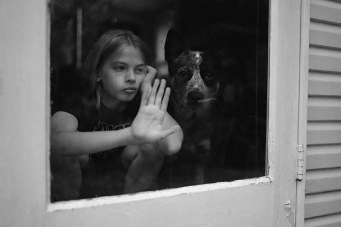 <p>Overall winner - Lena Zatsarevnaya</p><p>Alone together</p> <p>My son Mark with our dog, Bjorn during lockdown 2021.</p>