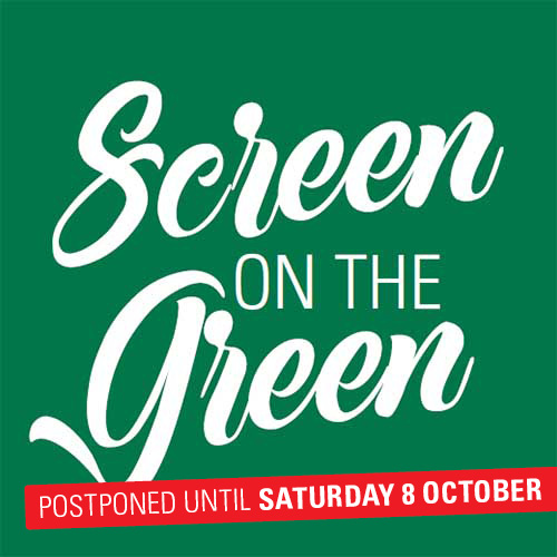 screen on the green postponed
