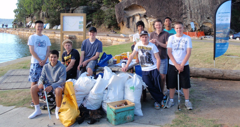 waterway cleanup