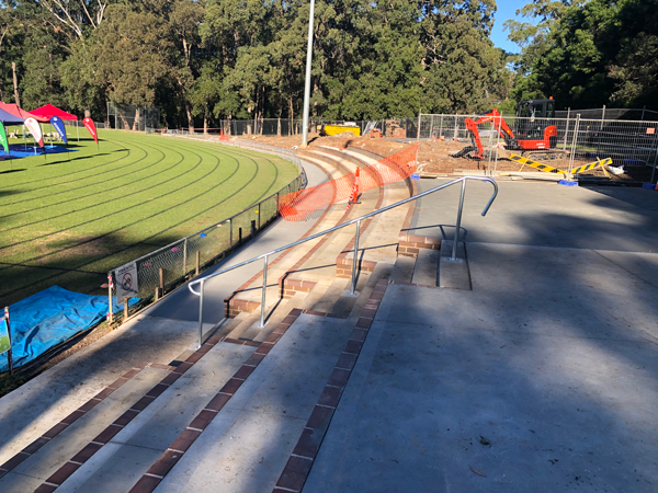 Stepped Seating & Paths