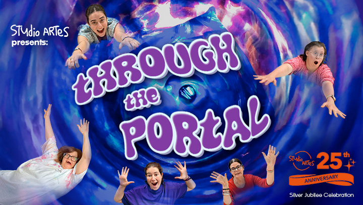 through the portal