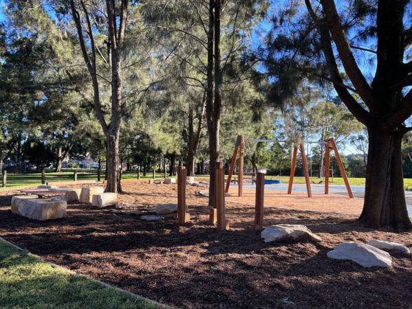 Mills Park nature play area