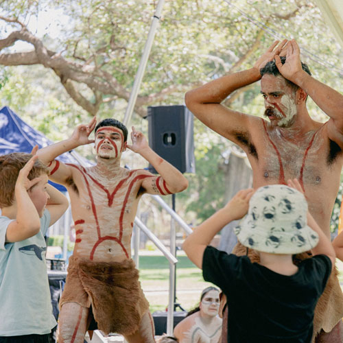 Performers at Australia Day 2023 Hornsby Park