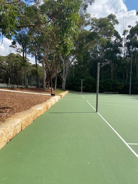 new netball court