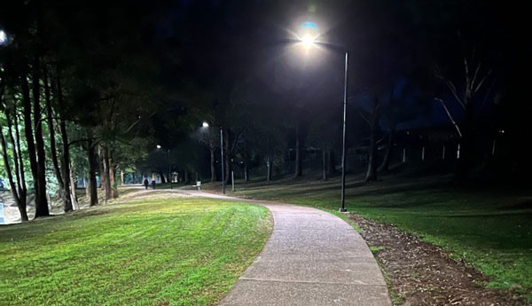 Greenway Park lighting