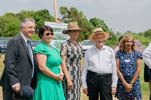 L to R Cr Nathan Tilbury Ku Ring Gai Mayor Tanya Taylor Mosman Mayor Carolyn Corrigan Hornsby Shire Mayor Philip Ruddock AO and Ku RIng Gai Cr Barbara Ward © Hornsby Shire Council