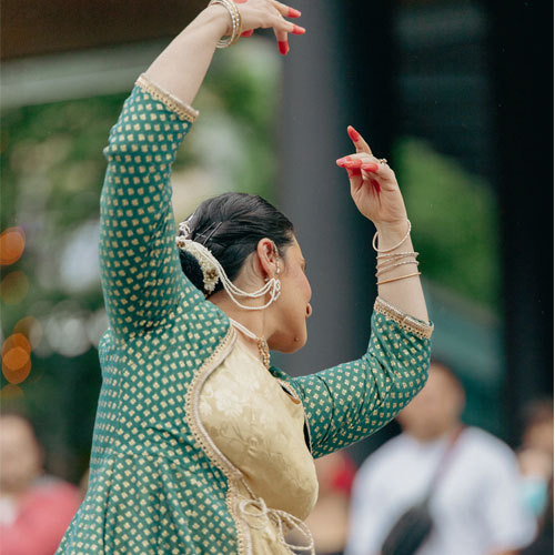 Bollywood dancer