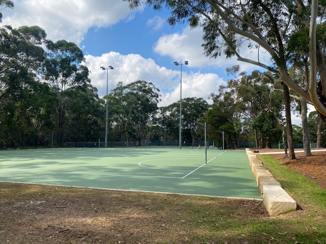 new netball court